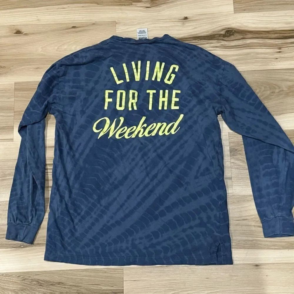 Victoria’s Secret PINK Tie Dye Weekend Long Sleeve Top Shirt Women’s XS